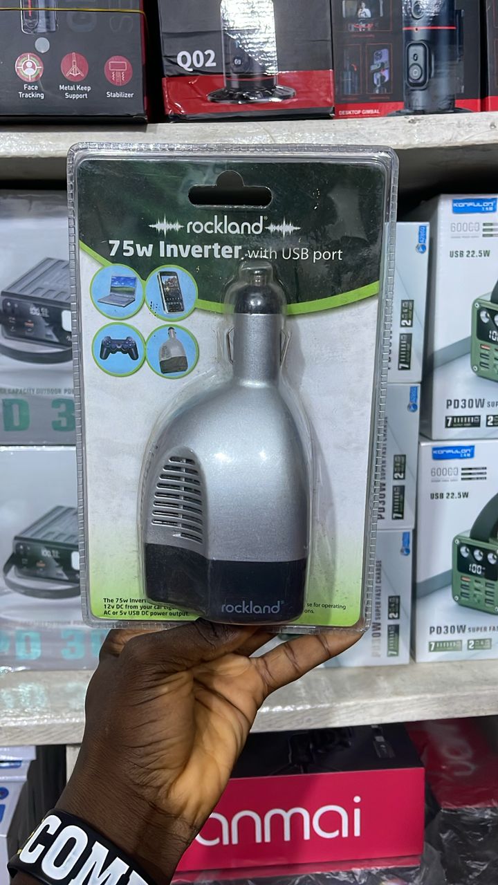 Rockland 75 W Inverter with USB Port
