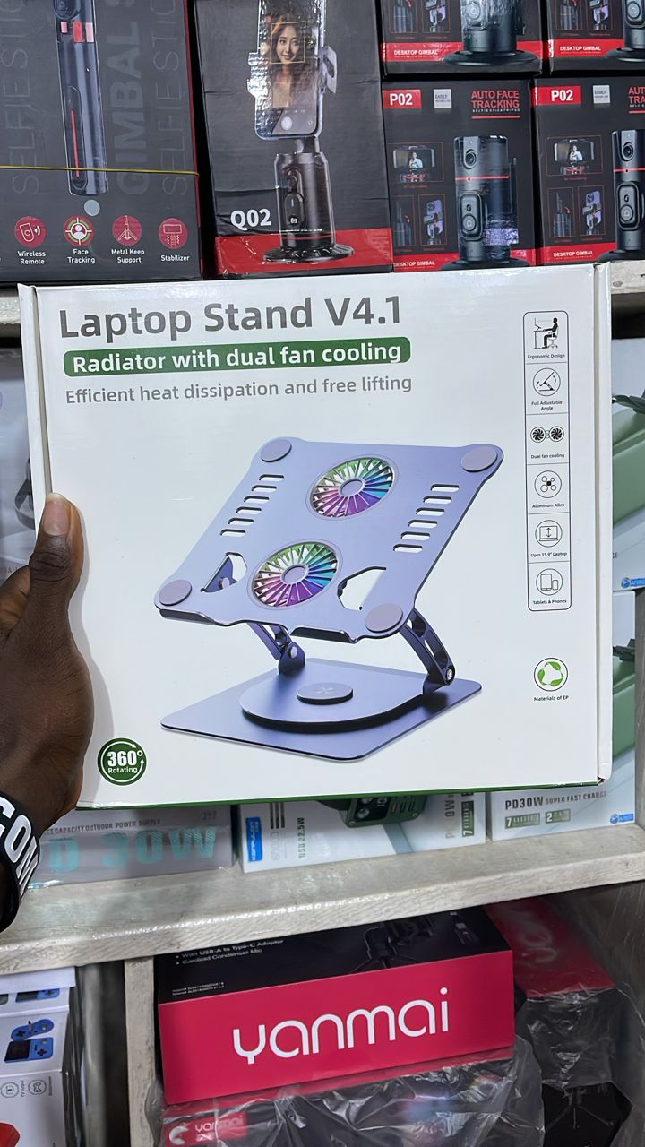 Laptop Stand V4.1 Radiator with Cooling Fan